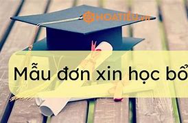 Các Bước Để Xin Học Bổng