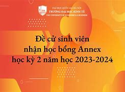 Học Bổng Annex Vnu University 2024 Ranking List Pdf Download