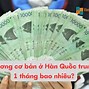 Mức Lương Trung Bình Của Hàn Quốc