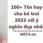 Tên Hay Cho Bé Trai Họ Lê Năm 2023