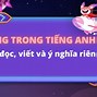 Tháng 8 Tiếng Anh Là J