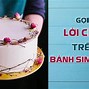 Viết Chữ Lên Bánh Sinh Nhật Hay